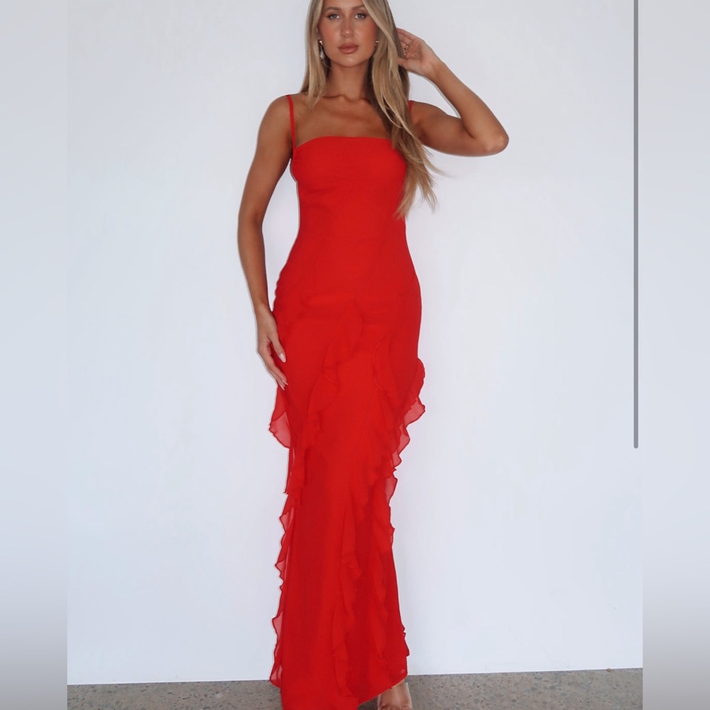 White Fox Maxi dress